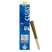CLSICS Trifecta | Cereal Milk | Rosin & Hash Infused Pre-Roll | [1.2g] | Indica