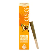 CLSICS Trifecta | Clockwork Lemon | Rosin & Hash Infused Pre-Roll | [1.2g] | Sativa
