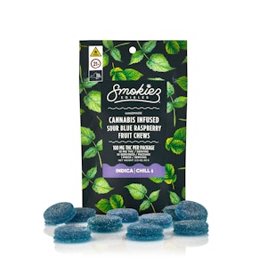 SMOKIEZ - Smokiez - Sour Blue Raspberry - 100mg