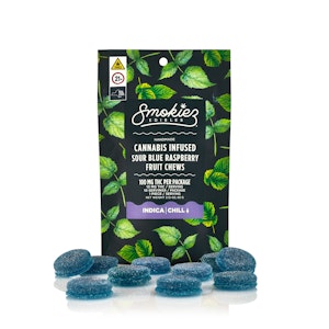 Smokiez - Smokiez - Sour Blue Raspberry - 100mg - Edible