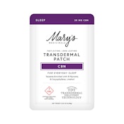 Mary's Medicinals-Transdermal Patch-CBN-Sleep-10mg