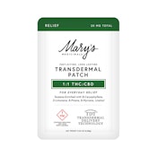 Marys Medicinals | Restore CBD Transdermal Patch | 0.03oz |