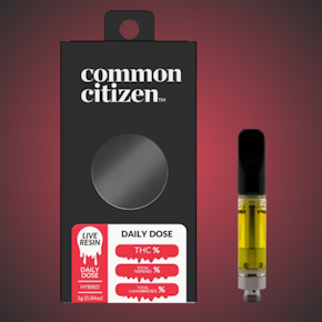 Common Citizen Live Resin 1G 510 - Jealousy