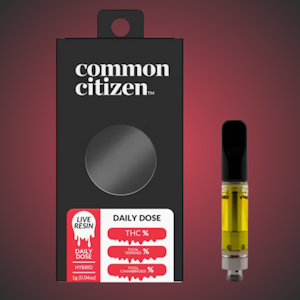 COMMON CITIZEN - Common Citizen Live Resin 1G 510 - Jealousy