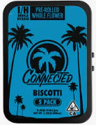 Connected - [Connected] Preroll 5 Pack - 2.5g - Biscotti (I/H) Main Image