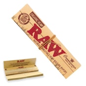 Raw Organic Hemp Connoisseur King Slim + Tips - RAW