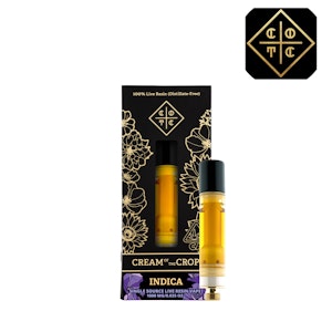 Cream Of The Crop. - Kush Crasher Live Resin Vape Cartridge