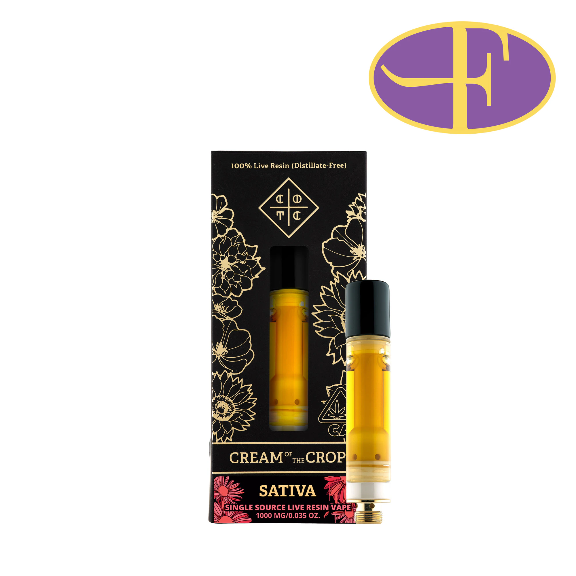 Cream Of The Crop. - Prosecco Live Resin Cartridge Main Image