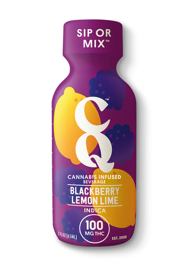 CQ Drinks - CQ Drinks - Blackberry Lemon Lime - 2oz Live Resin Beverage Enhancer Main Image