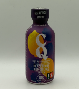 CQ - CQ Blackberry Lemon Lime Live Resin Infused Shot 100mg