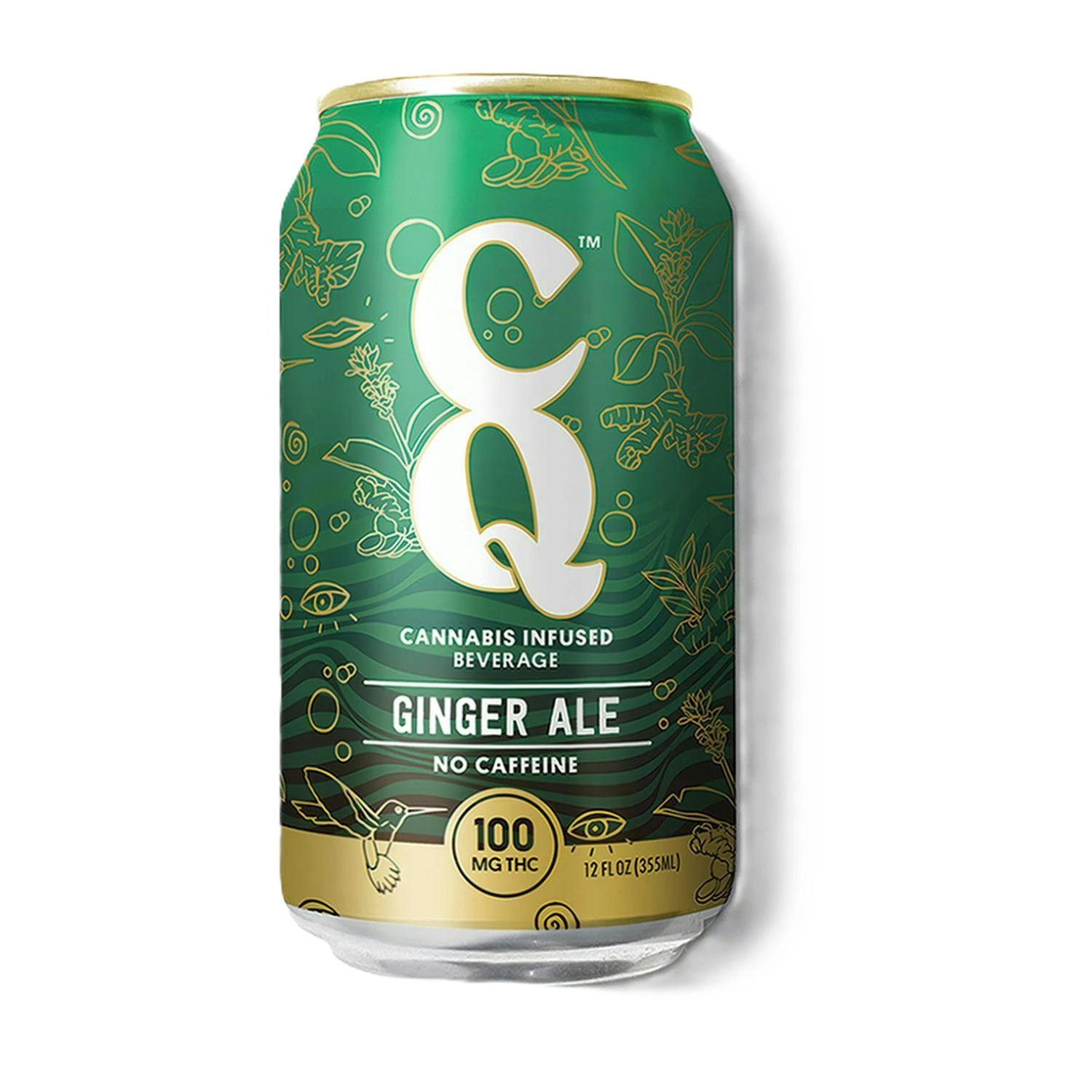 CQ Drinks - | CQ | Soda | Ginger Ale | 100mg Main Image