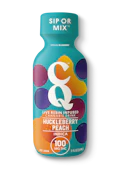 CQ Huckleberry Peach Shot - 100MG 2FL OZ LR Drink
