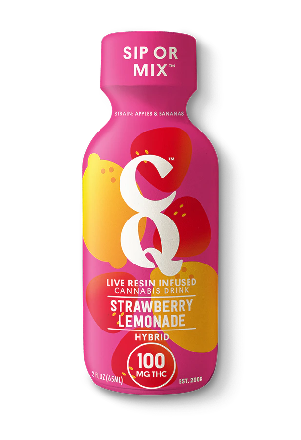 CQ Drinks - CQ Strawberry Lemonade Shot - 100MG 2FL OZ LR Drink Main Image