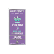 PRESIDENTIAL - Crescendo Infused Mini Prerolls 3pk 1.5g | THC DESIGN
