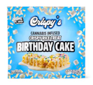 BIRTHDAY CAKE CRISPY RICE TREAT - CRISPY'S - 100mg