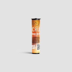 CRU - CRU | Orange Dream l Kief infused pre roll | Hybrid