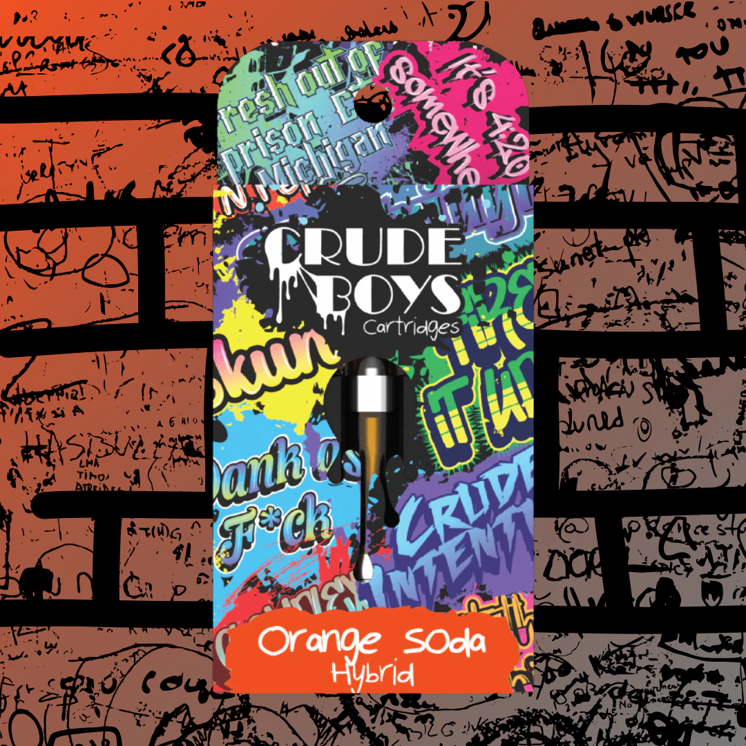 CRUDE BOYS - Crude Boys - Orange Soda - 510 1G Cartridge Main Image