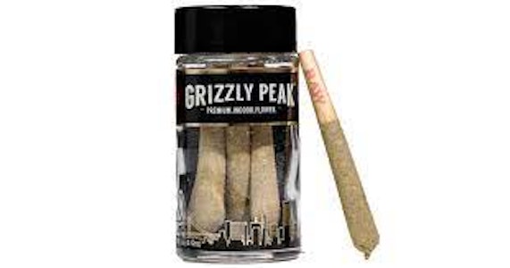 Grizzly Peak - Grizzly Peak Cub Claws Infused Preroll Pack 3.5g Double Scoop