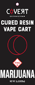 COVERT - GEORGIA PIE CURED RESIN VAPE CART 1 GRAM