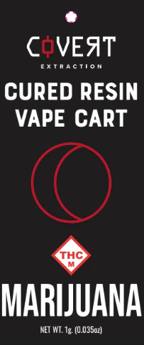 Covert Extraction - COVERT EXTRACTION - EX WIFE 1 GRAM CURED RESIN VAPE CART Main Image
