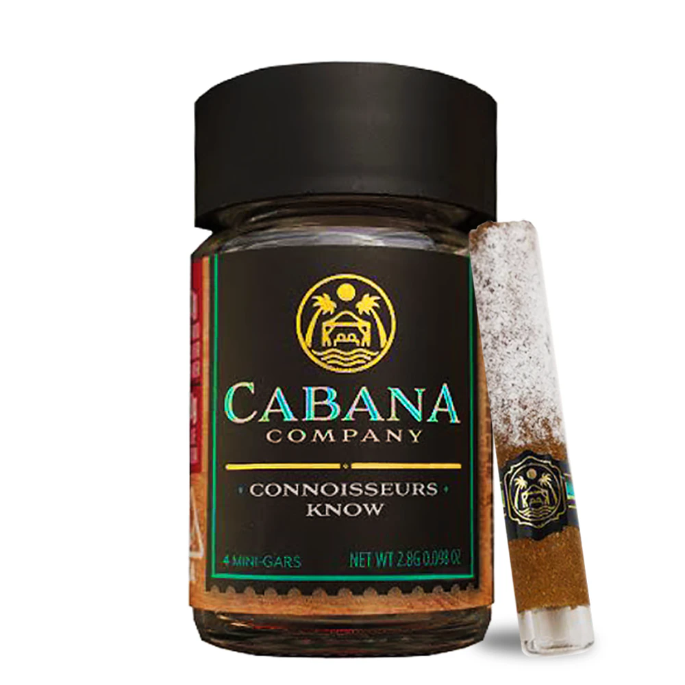 Cabana - Tropicana - Rosin Infused Mini Blunts 4pk (3g) Main Image