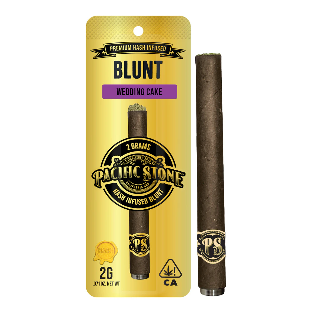 Pacific Stone - 2g Wedding Cake HASH Infused Blunt - Pacific Stone Main Image