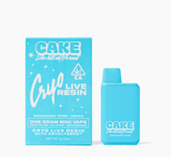 CAKE SHE HITS DIFFERENT: Grandaddy Purp Cryo Live Resin 1g Disposable Vape (I)