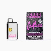 CAKE SHE HITS DIFFERENT: Sour Diesel Cryo Live Resin 1g Disposable Vape (S) *Limited Edition*