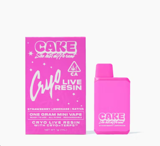 CAKE - [Cake] Live Resin AIO - 1g - Strawberry Lemonade (S)