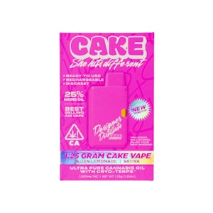 CAKE SHE HITS DIFFERENT - AIO - ALIEN LEMONADE 1.25G - CAKE SHE HITS DIFFERENT
