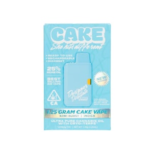 CAKE SHE HITS DIFFERENT - AIO - KIWI BURST 1.25G - CAKE SHE HITS DIFFERENT
