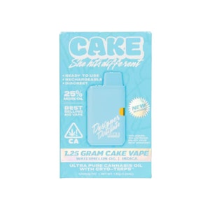 CAKE SHE HITS DIFFERENT - AIO - WATERMELON OG 1.25G - CAKE SHE HITS DIFFERENT