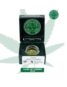 Uptlit'N - Evolution-UpliftN-Concentrate-Sugar-Caked Up Cherries-69.34% THC-1g