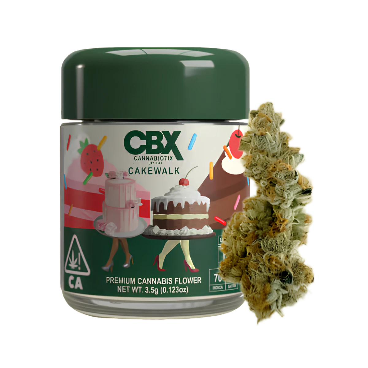 CBX: Cannabiotix - Cakewalk (H) | 3.5g Premium Indoor Flower | CBX Main Image