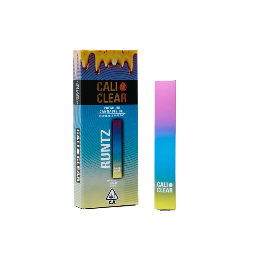 Cali Clear - Runtz - Disposable Vape - Hybrid - 1g - Sacr