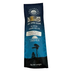 CALI HASH - Cali Hash All In One Rosin Vape 0.5g | Papaya