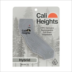 Cali Heights - Banana X | The Cali 1g Disposable | Cali Heights