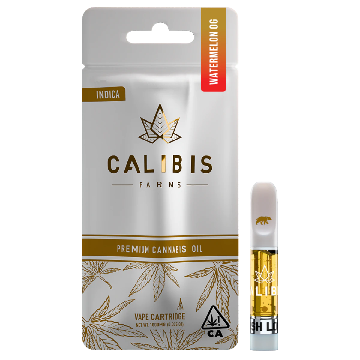 Calibis Farms - Watermelon OG (I) | 1g High Potency Vape Cartridge | Calibis Farms Main Image