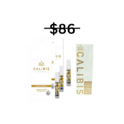 Calibis Variety BUNDLE | 3x High Potency Vapes + 1x White Battery | Calibis Farms