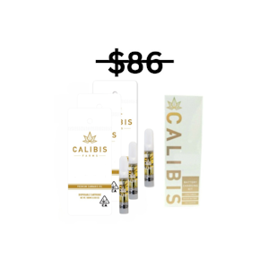 Calibis Farms - Calibis Variety BUNDLE | 3x High Potency Vapes + 1x White Battery | Calibis Farms