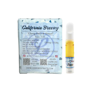 COLDFIRE Extracts - Coldfire x Lumpy's California Breezy Juice Vape Cart 1.0g