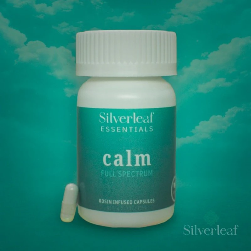 Silverleaf - HD Silverleaf Calm Rosin Capsules - 400mg - HHG Main Image