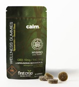 First Crop NM - CALM Wellness Live Rosin Gummies 1:1 CBD 10mg/THC 5mg 100mg