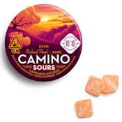 Camino - Orchard Peach Sours 1:1 CBD Gummies 100mg