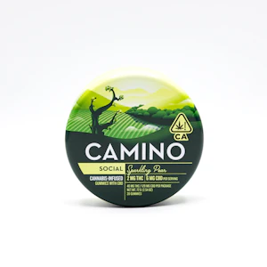 Kiva Confections - Camino - Sparkling Pear - CBD Gummies