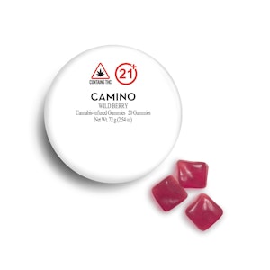 CAMINO - Camino Wild Berry Cannabis-Infused Gummies 00091
