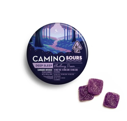 Camino - [CAMINO] THC Gummies - 100mg - Blackberry Dream THC:CBN:CBD 1:1:1 (Deep Sleep) (I) Main Image