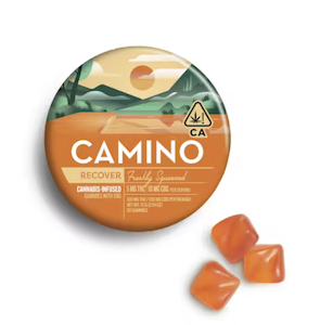 Kiva Confections - Camino | Freshly Squeezed 5:10 | Recover | CBG Gummies | 20pk | 100mg