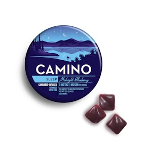 Camino - Midnight Blueberry THC:CBN Gummies 20 Pack | Camino | Edible