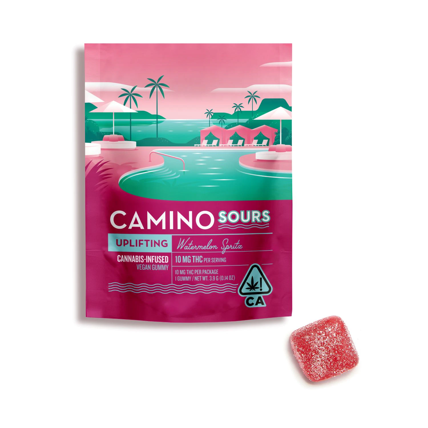 Camino - Camino Sours - 10mg Gummies Trial Pack - Watermelon Spritz Main Image